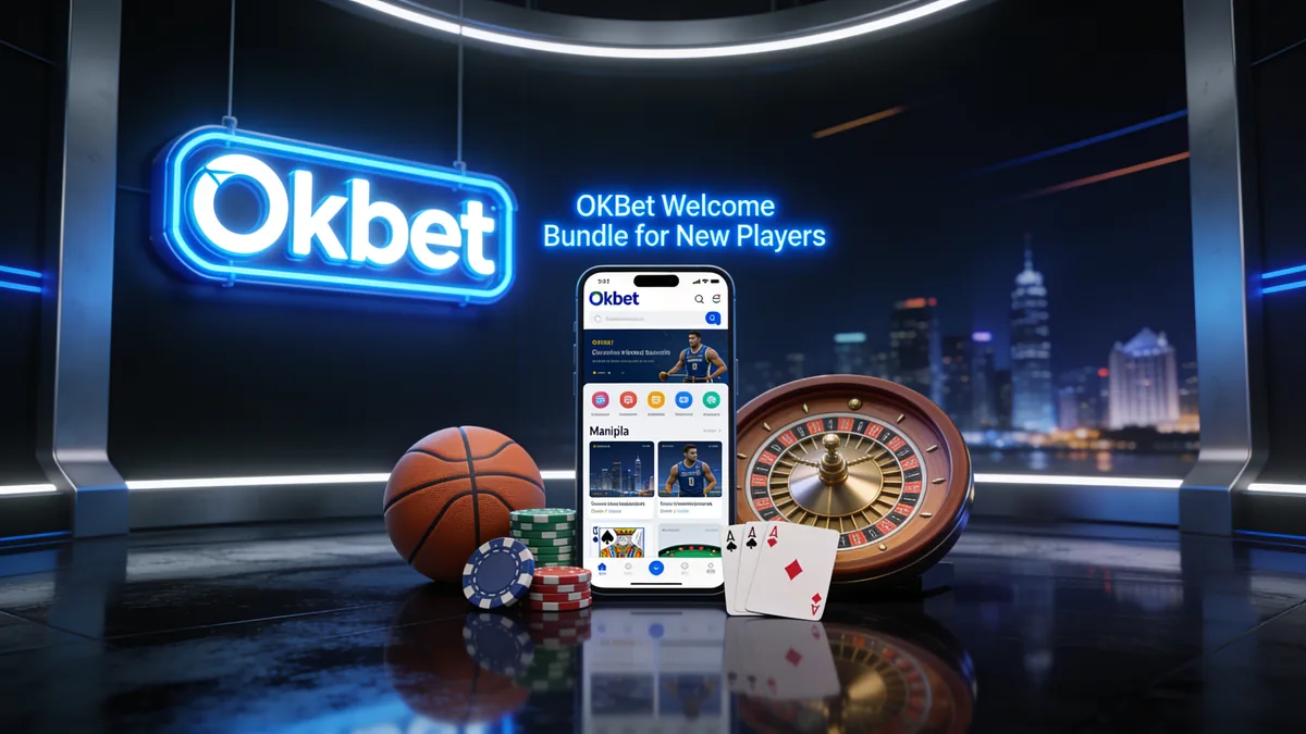 OKBet Welcome Bundle for New Players for players in the Philippines